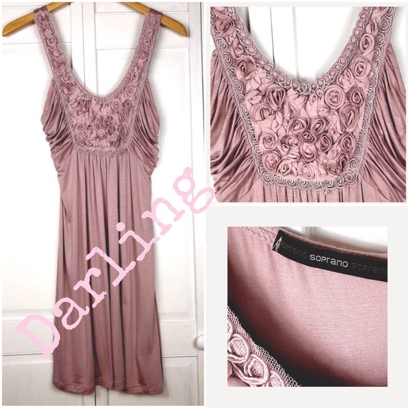 Soprano Dresses & Skirts - PRETTY MAUVE SUMMER DRESS